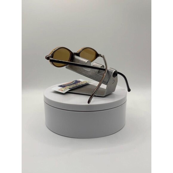 Vintage Y2K Sunglasses | NOS | Non Prescription | Brown Monochrome | 2000s - Picture 6 of 10